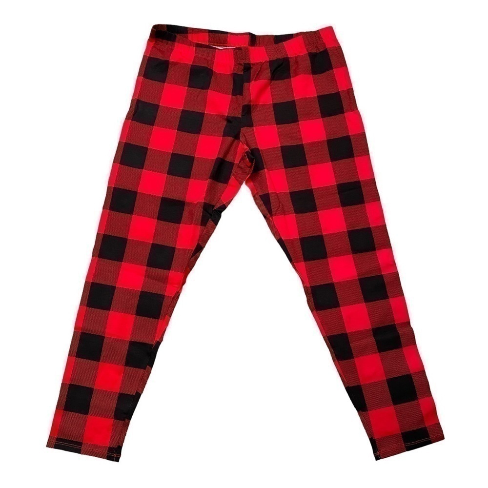 FINAL PRICE DROP NWT NO BOUNDARIES RED & BLACK PLAID PANTS SIZE XXL